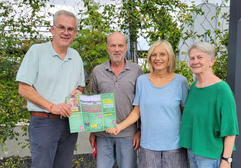 Bezirksbürgermeister übergibt Staffelstab an das neue Team